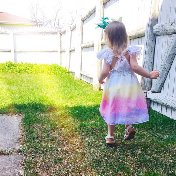 Other - Size 2T handmade hand-dyed dress